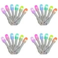 thumbnail image 1 of Home Heritage Luminations Christmas Holiday Party Lights, Twinkly App Control, 7' String of Icicle Style, 50 RGB LEDs (4 Pack), 1 of 9