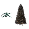 thumbnail image 1 of Home Heritage Rotating Tree Stand Base w/Snowdrift 6.5' Pine Christmas Tree, 1 of 12
