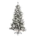 thumbnail image 1 of Home Heritage Snowdrift 7.5' PreLit Artificial Christmas Tree, Green, 1 of 8