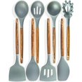 Home Hero Kitchen Utensils Set Natural Acacia Wooden Resistant