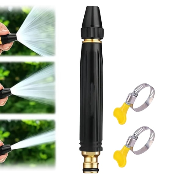 Home High Pressure Car Wash Water Gun, 2026 New Heavy high pressure washer gun, Adjustable Booster high-pressure car washing water nozzle for Outdoor Cleaning, Watering Plants and Car Washing(1 Set)