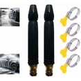 thumbnail image 1 of Home High Pressure Car Wash Water washer with Booster Nozzle Kit, Easy Twist Spray Control Mist to Jet, Perfect for Gardening, Washing, and Rinsing, 1 of 9