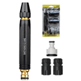 thumbnail image 1 of Home High-Pressure Water Gun with Hose & Booster Nozzle, Sturdy Spray Tool for Car Washing, Plant Watering and Household Outdoor Use 1*Sprayer + 3*Connectors, 1 of 6