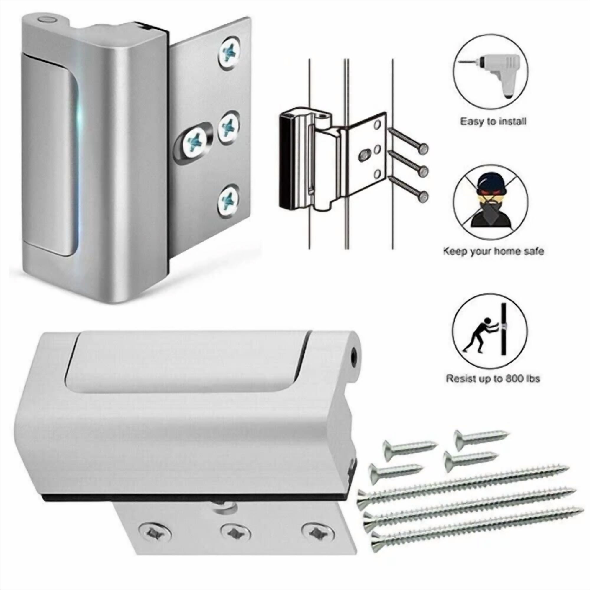 Home High Security Child Safety Door Lock Childproof Door Reinforcement Lock New