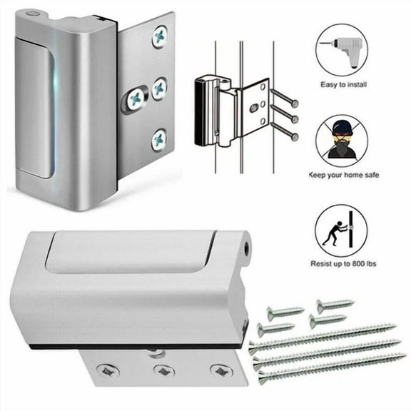 Home High Security Child Safety Door Lock Childproof Door Reinforcement Lock New