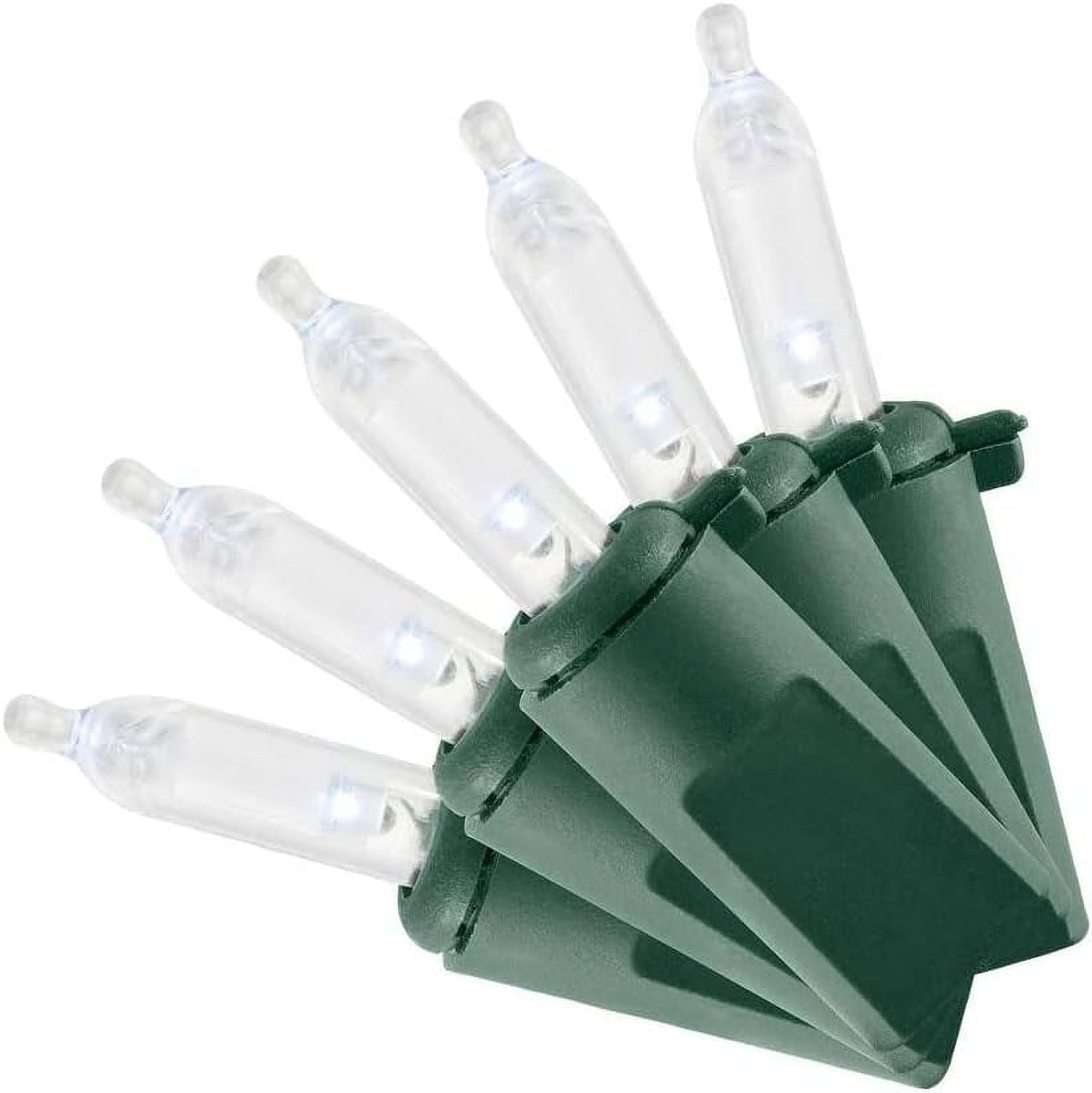 Home Holiday 100 Cool White Mini LED Lights (Heavy Duty, Steady Lit