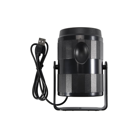 Home Holiday Decor: 360 Degree Rotating Christmas Projection Lamp with 16 Patterns USB Powered LED Projector Light