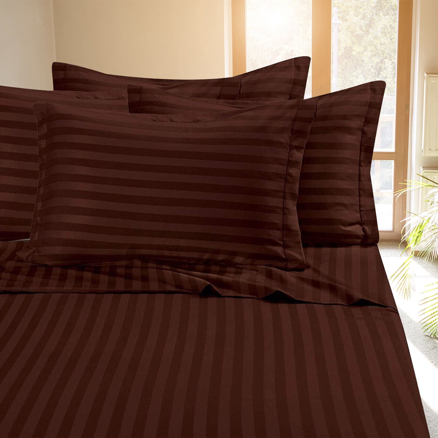 Home Hotel Collection 100 Cotton Sheet Set 400 Thread Count, Made in