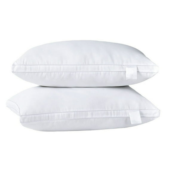 Home Hotel Sleeping Feather Down Pillows Soft Gusseted