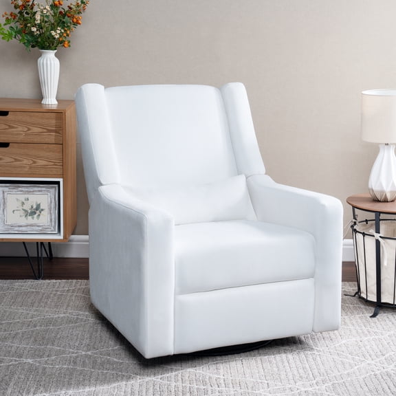 Home Imports Emporium Tanya Luxury Motion Recliner Bright White