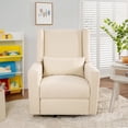 thumbnail image 1 of Home Imports Emporium Tanya Luxury Motion Recliner Cream, 1 of 15