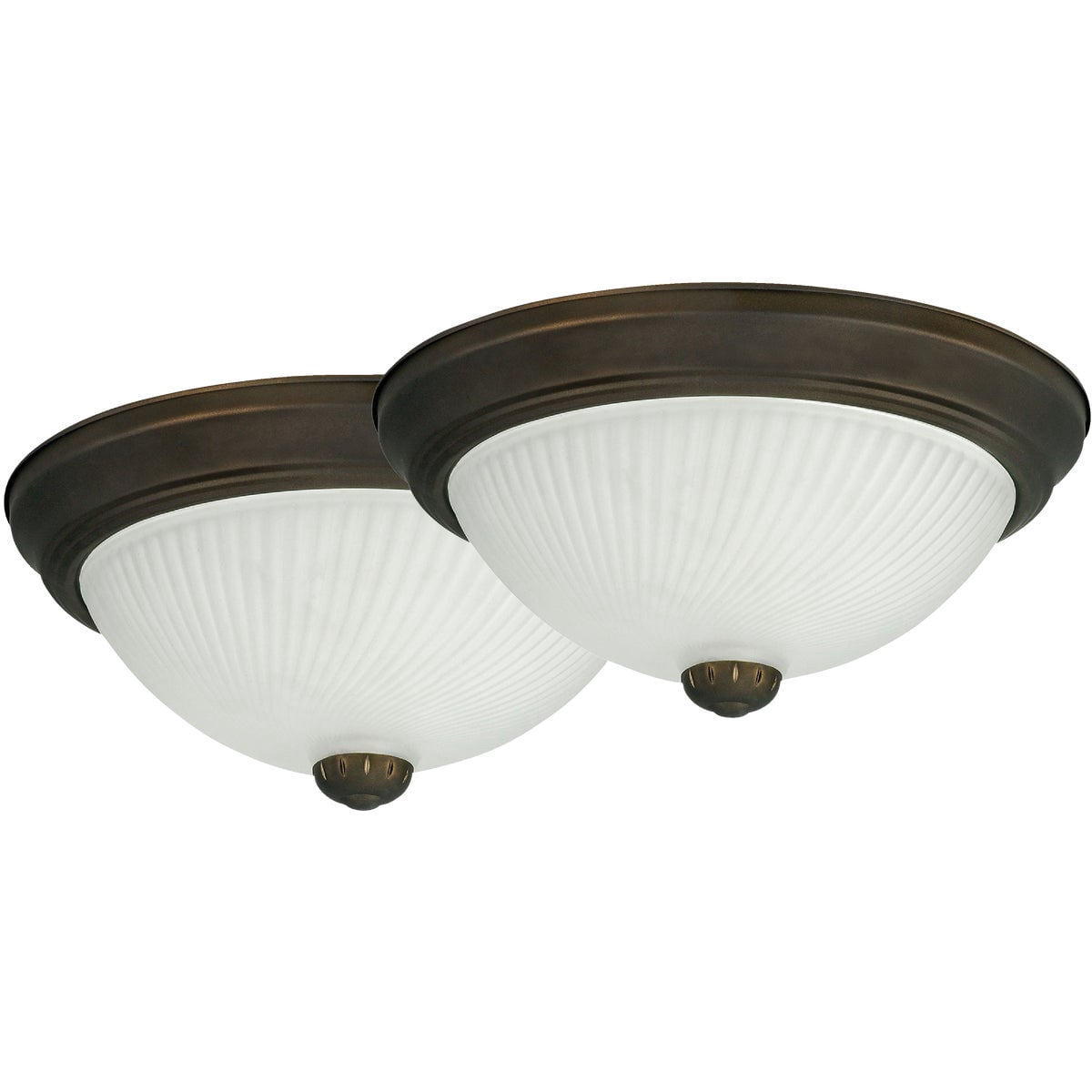 2-pack Westinghouse Home Impressions Ceiling Light Fixture Semi-Flush Mount - Dimmable - 2 Pack — Residential Use, Standard Application