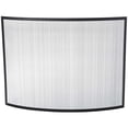 thumbnail image 1 of Home Impressions Black Curved Fireplace Screen FS19, 1 of 1
