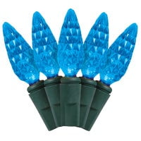 J Hofert Blue 70-Bulb C6 LED Light Set