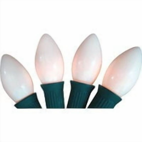 Home Impressions C9 White Ceramic 125V Replacement Light Bulb (4-Pack) 901385