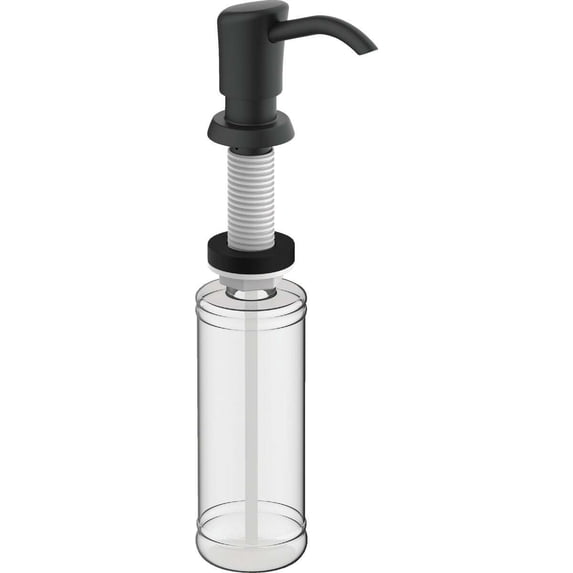 Home Impressions Soap Dispenser in Matte Black A502003BL-JPF1