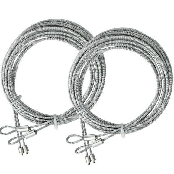 Home Improvement Garage Door Cables Heavy Duty Garage Door Torsions Cables set