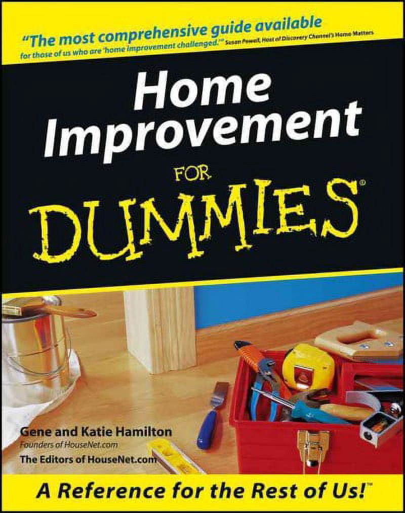 Home Improvement for Dummies(r) (Paperback) by Gene Hamilton, Katie ...