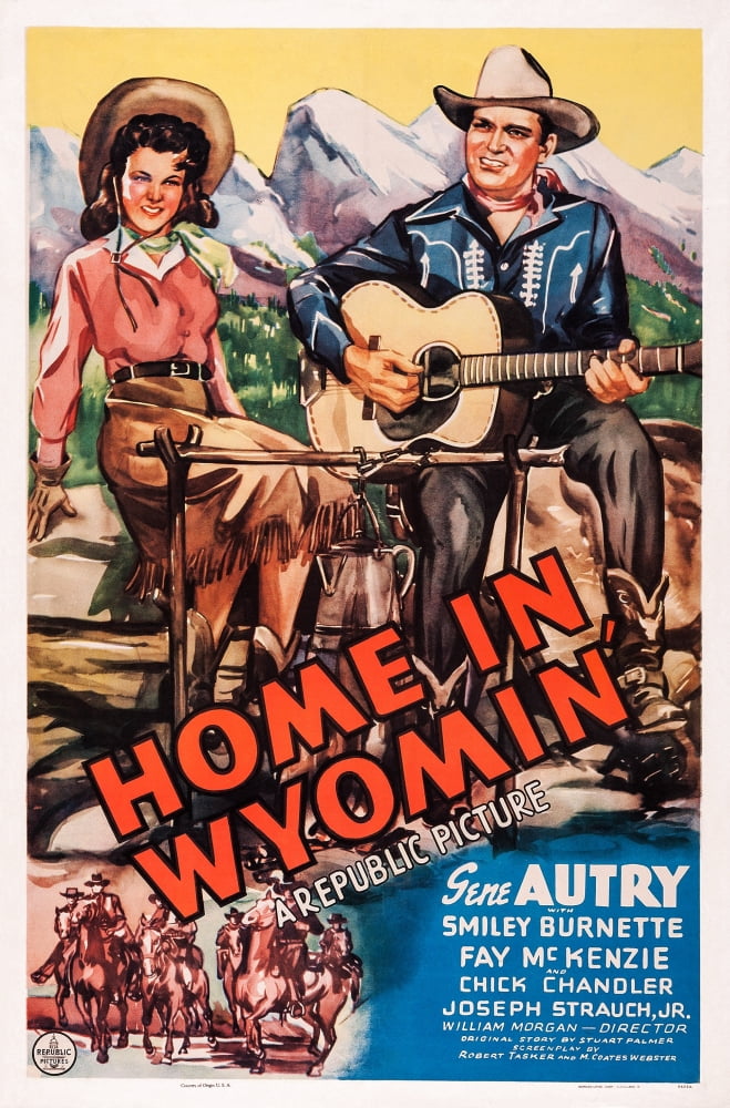 Home In Wyomin Canvas Art -  (11 x 17)