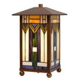 thumbnail image 1 of Home Indoor Bedroom Modern Lighting 25W Tiffany Metal Accent Lamp - 8.5"Wx14"H, 1 of 5