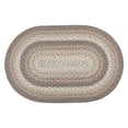 thumbnail image 1 of Home Indoor Decorative C-776 Natural Oval Braided Jute Rug 5'x8', 1 of 2