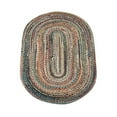 thumbnail image 1 of Home Indoor Decorative C-999 Random Jute Braided Rug, Oval 3' x 5', 1 of 4