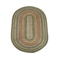 thumbnail image 1 of Home Indoor Decorative Jute C-051 Fir, Ivory Braided Rug, Oval 3' x 5', 1 of 5