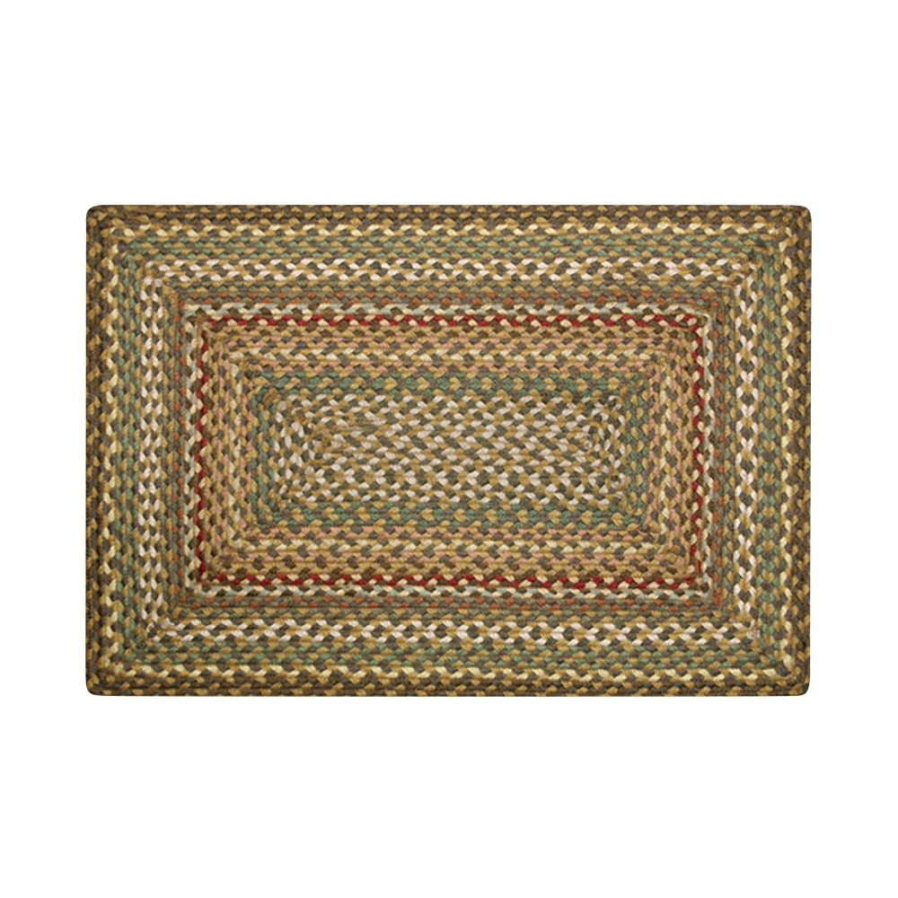 Home Indoor Decorative Jute C-051 Fir, Ivory Braided Rug, Rectangel 20 ...