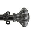 thumbnail image 1 of Home Indoor Flair Curtain Rod 48-84 inch - Black, 1 of 2