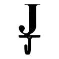thumbnail image 1 of Home Indoor Modern Decorative Black Letter J - Wall Hook Small, 1 of 3