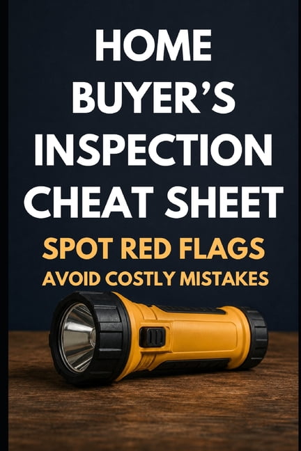 Home Inspection DIY The Home Buyer's Inspection Cheat Sheet: Spot Red Flags, Avoid Costly Mistakes, and Walk Any House With Confidence Befor, (Paperback)