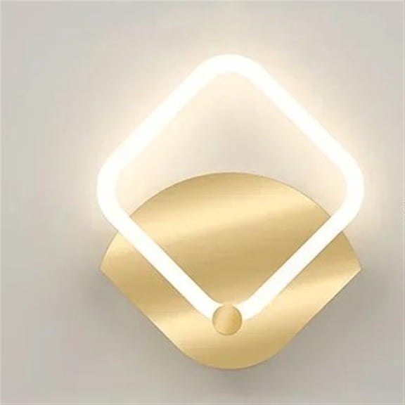 Home Interior Ring Light Fixture Modern Nordic Wall Lamp Bedroom Bedside Living Room Sofa TV Hotel Bedside Table Wall Sconce