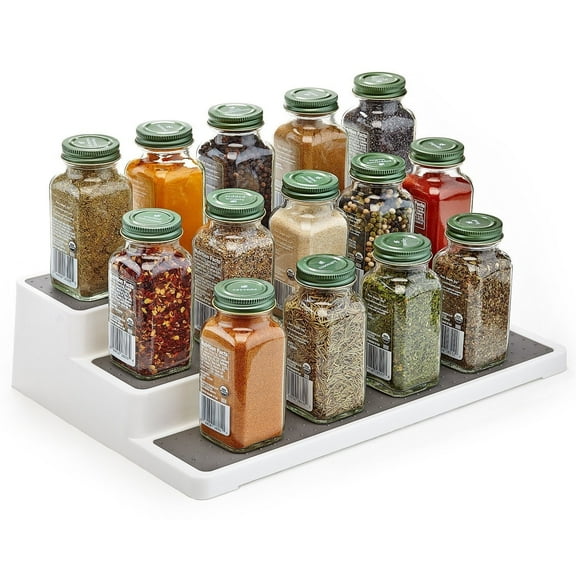 Home Intuition 3-Tier Spice Rack Step Shelf Cabinet Organizer 1