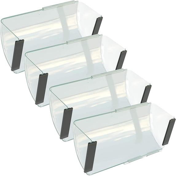 Home Intuition Adjustable Magnetic Heat and Air Deflector for Vents, Sidewall, and Ceiling Registers, 4 Pack