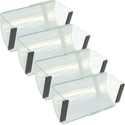 Home Intuition Adjustable Magnetic Heat and Air Deflector for Vents, Sidewall, and Ceiling Registers, 4 Pack
