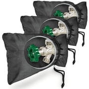 Home Intuition Outdoor Faucet Cover Sock, 3-Pack
