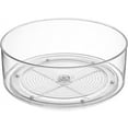 Home Intuition Round Plastic Lazy Susan Turntable Food Storage