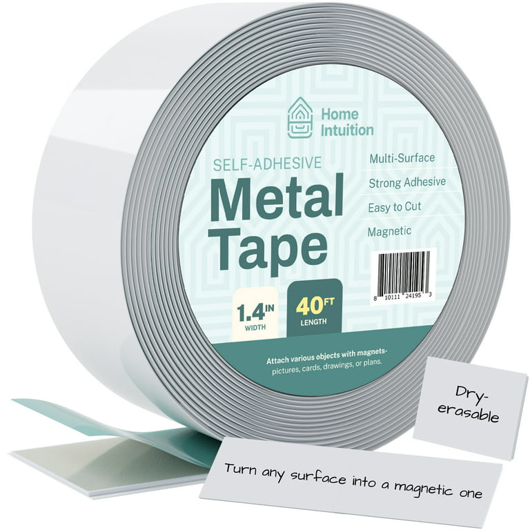 Magnetic Tape Self Adhesive, Sticky Magnet Strips - Flexible & Easy to  Stick On