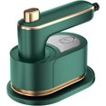 thumbnail image 1 of Home Iron Stacking Garment Steamer Handheld Portable Iron Mini Ironing Machine Green, 1 of 14
