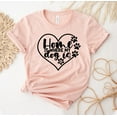thumbnail image 1 of Home Is Where My Dog T-shirt Lover Gift Shirt Mom Tee Cute Top Homebody Christmas Owner Women's The I Love T-shirts For Owners, 1 of 3