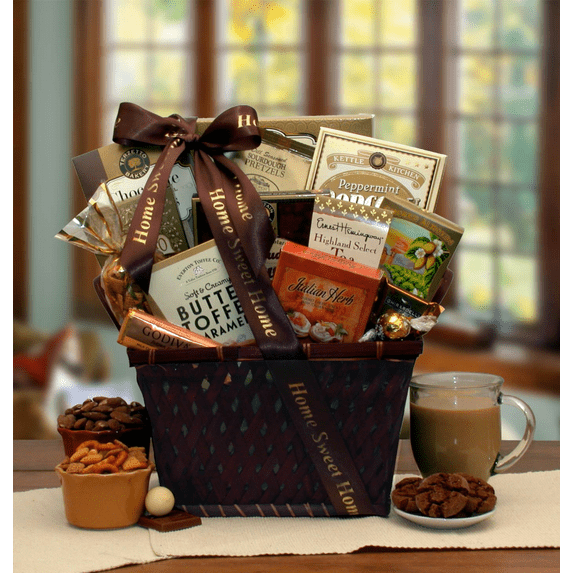 Home Is Where The Heart Is Housewarming Gift Basket