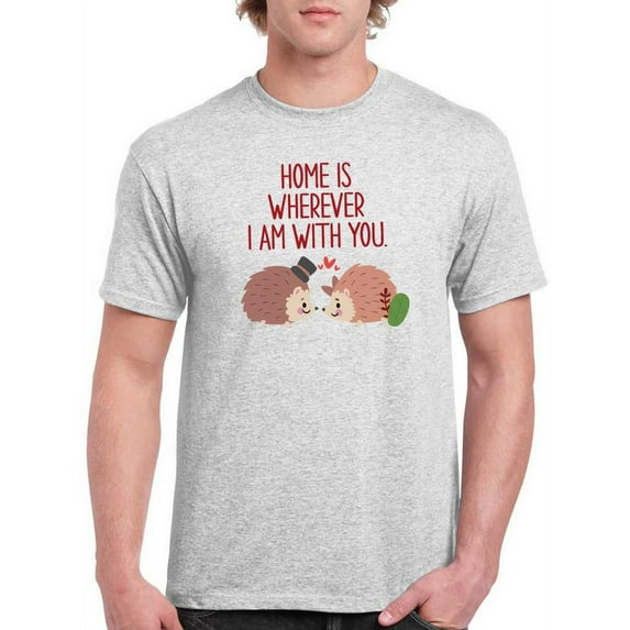 Home Is You T-Shirt Men -Smartprints Designs, Male Large