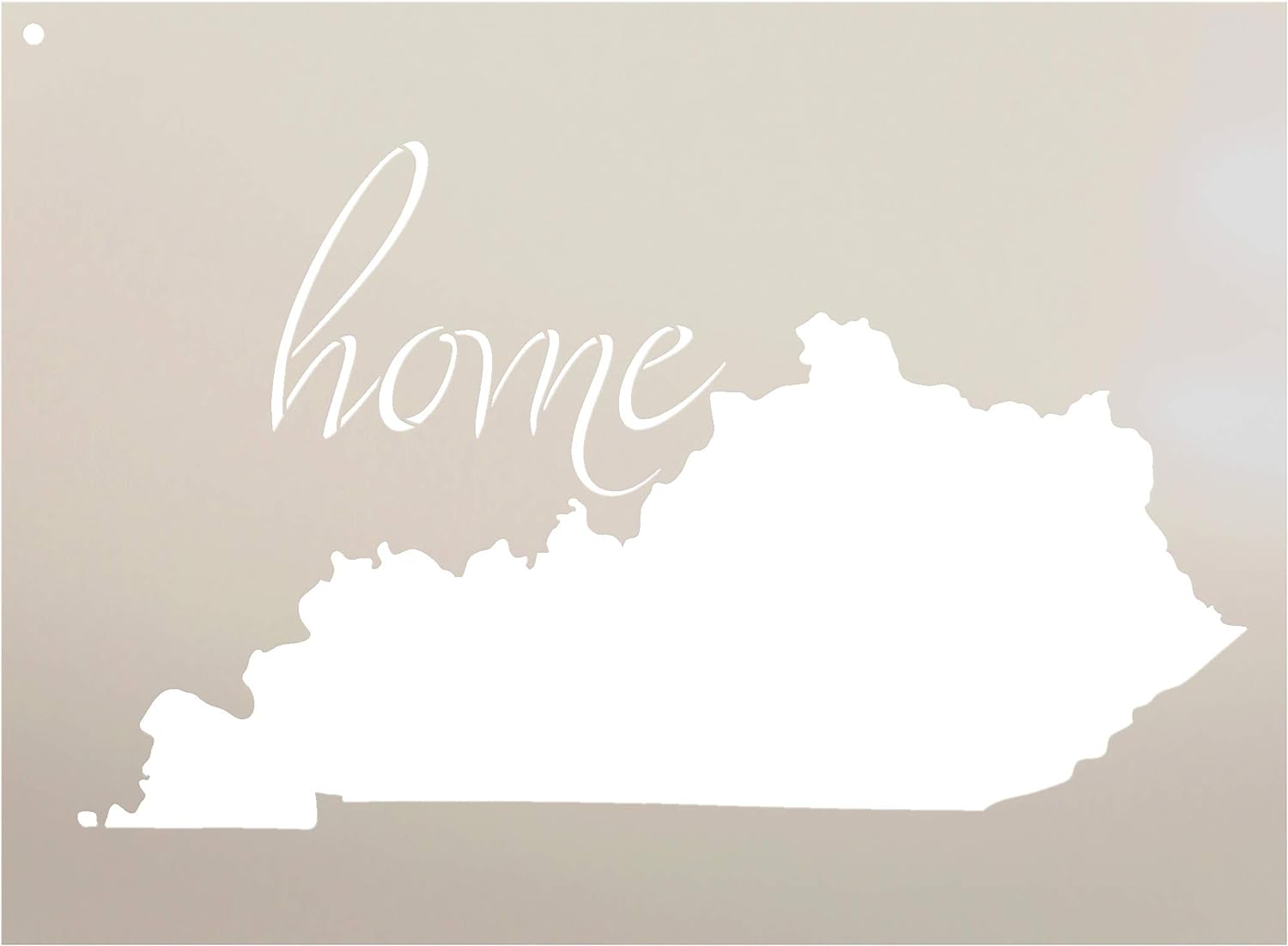 Home Kentucky State Stencil By Studior12 Reusable Mylar