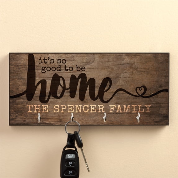 Home Key Wall Hanger - Personalized Key Holder