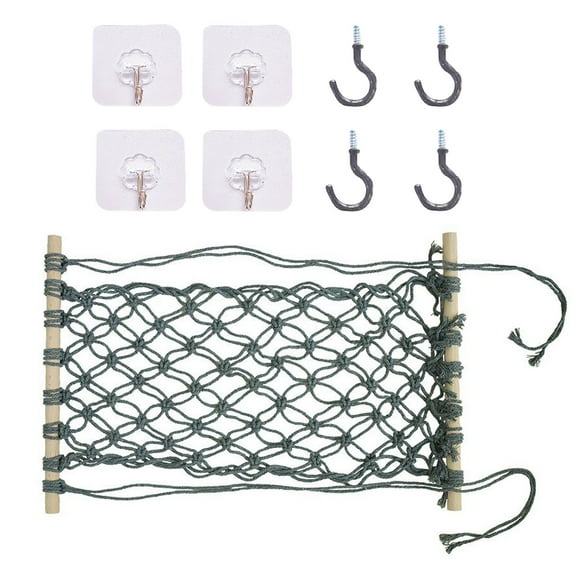 Home Kitchen Fruit Hanging Basket Wind Rope Hand-woven Vegetable And Fruit Net Pocket