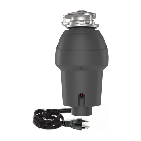 Home Kitchen Garbage Disposal 1 H P 1/2 H P 3/4 H P , Continuous Feed Food Waste Disposer with Air Switch & Flange Seal, Stainless Steel Garbage Disposer, Compact Food Waste Grinder for Kitchen Sink