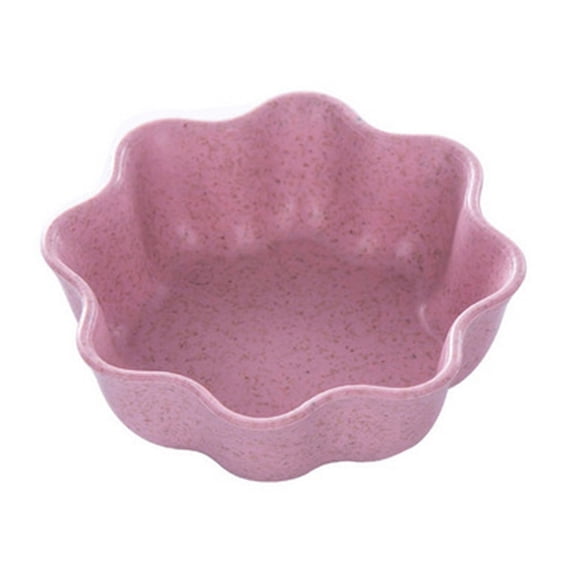 Home Kitchen Seasoning Dish Creative Plastic Circular Pickled Vegetable Small Plate Tableware Dipping Snack Plate