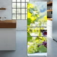 Home Kitchen Wine Glass Refrigerator Sticker Removable Waterproof