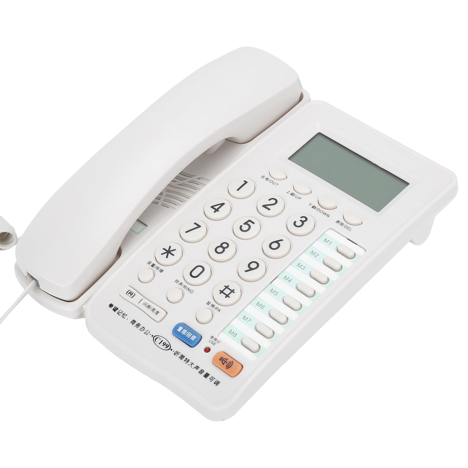 Home Landline Phone Wired Telephone Desk Corded Phone For Hotel