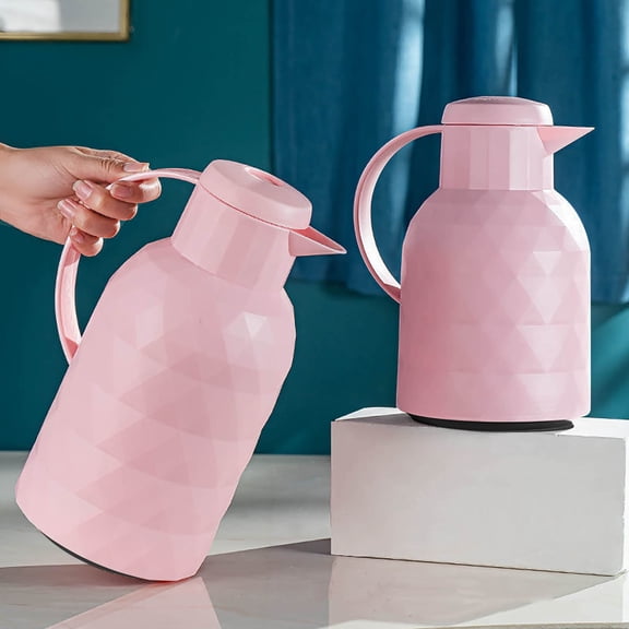 Home Large Capacity Glass Liner Thermal Pot 1L Office Portable Tea Infuser Water Bottle Design